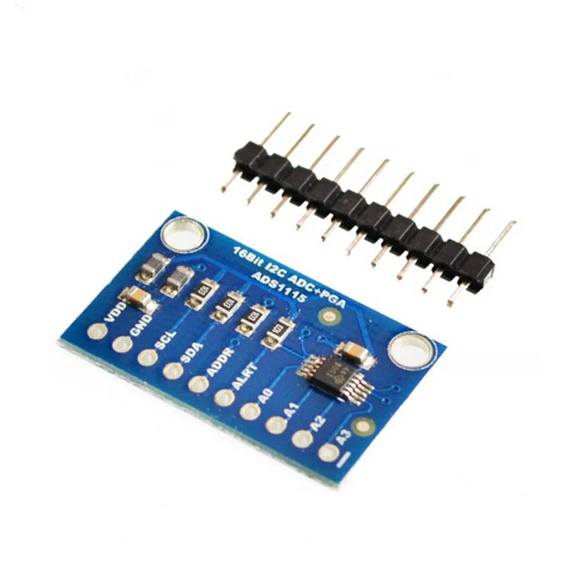 ADS1115 16-Bit ADC- 4 Channel with Programmable Gain Amplifier Rated 5.00 ADS1115 16-Bit ADC- 4 Channel with Programmable Gain Amplifier Rated 5.00